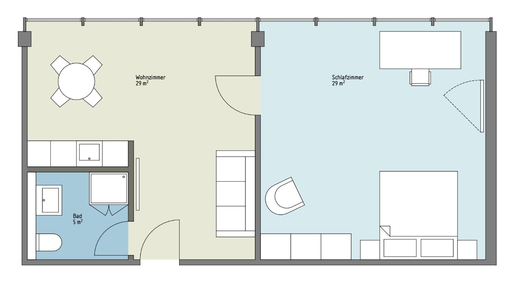 One-Bedroom Apartment